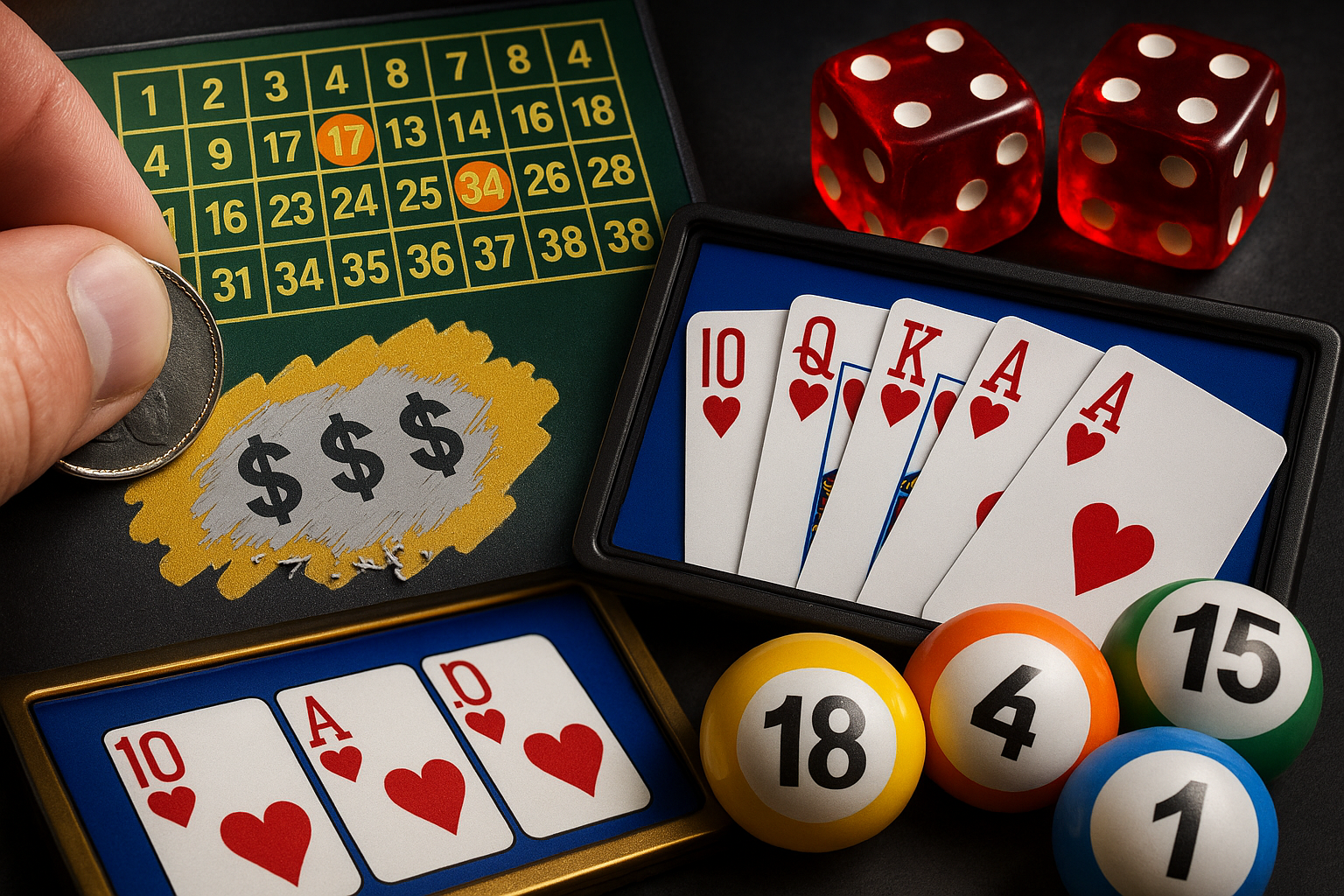 StarsPlay24 - Poker Table Game - Multiple Variants